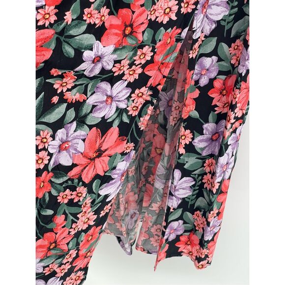 ATL Abel The Label Anthropologie Skirt Maxi Women XS Floral Pink Cottagecore New - Picture 7 of 13